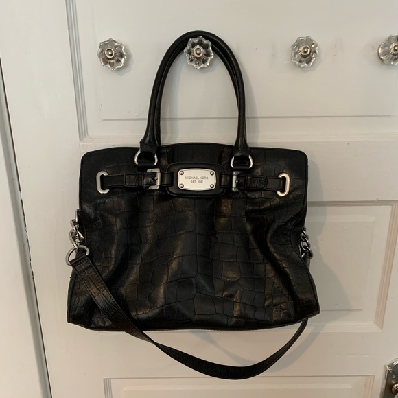 Black Michael Kors purse - Picture 1 of 3
